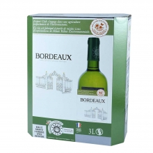 ЕКСПЕРТ КЛУБ френско бяло сухо вино Bordeaux 3 л.