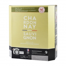ЕКСПЕРТ КЛУБ френско бяло вино Chardonay 2.25 л.